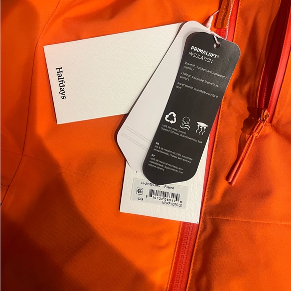 New Halfdays Lawrence Jacket in Flame - Picture 9 of 11